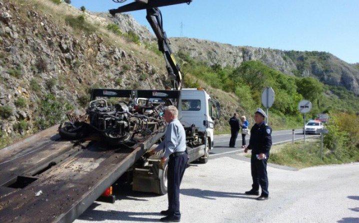 Mostar: Motorista poginuo u saobraćajnoj nesreći kod naselja Buna