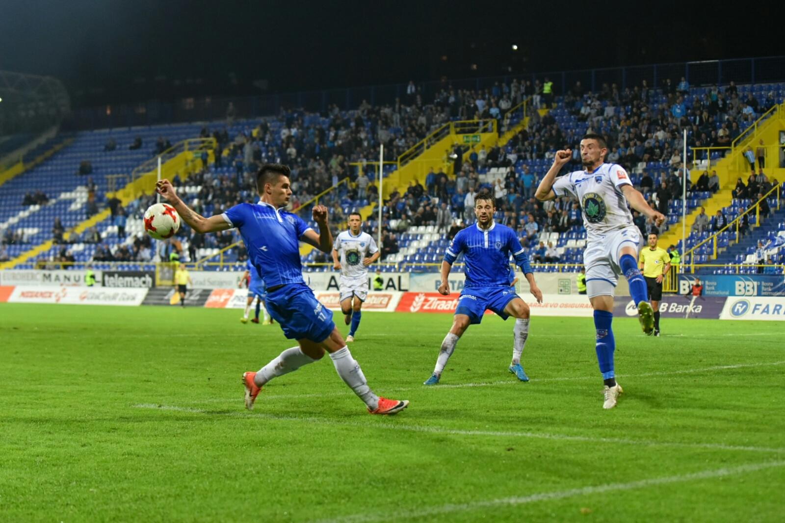 Premijer liga BiH: Željezničar deklasirao Krupu u rođendanskom ambijentu