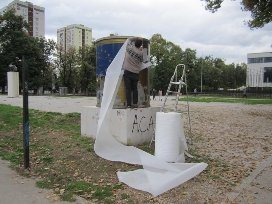 Uređen i Spomenik međunarodnoj zajednici - Avaz