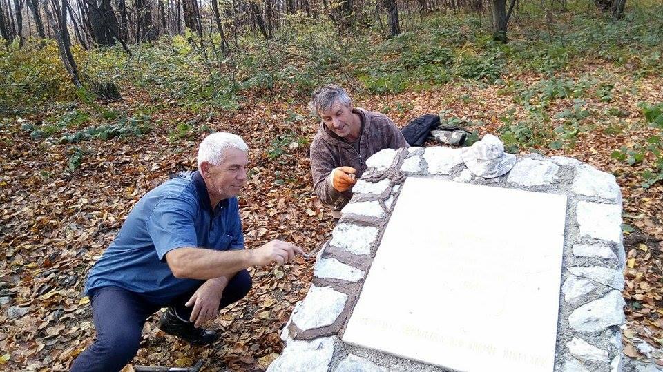 Završeni fini radovi na spomen-ploči u mjestu Zavrtaljka