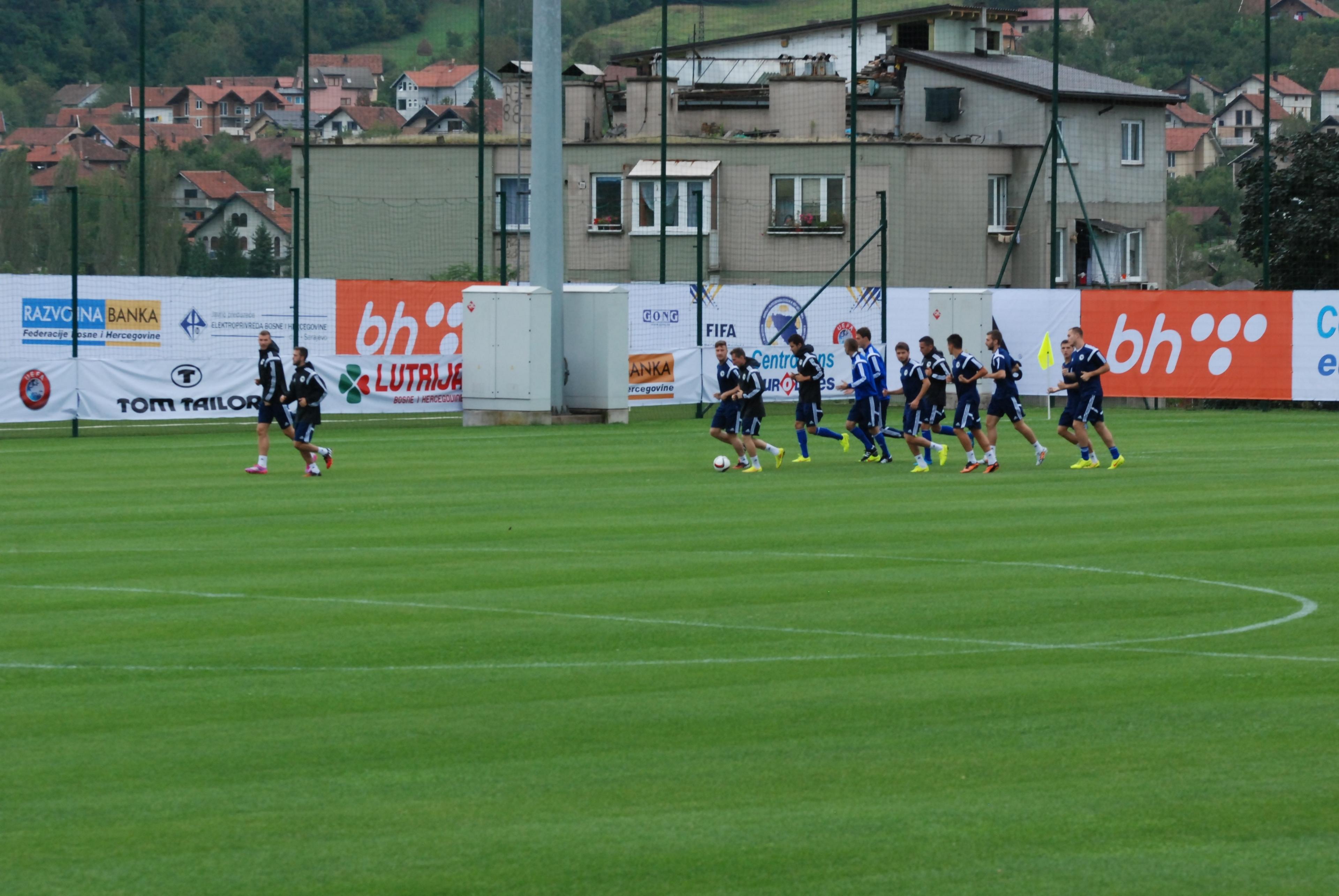 U Zenici danas počinje okupljanje nogometne reprezentacije BiH