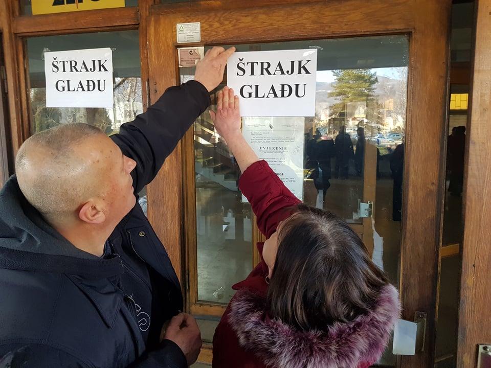 Nezadovoljni radnici "Željezare" stupili u štrajk glađu