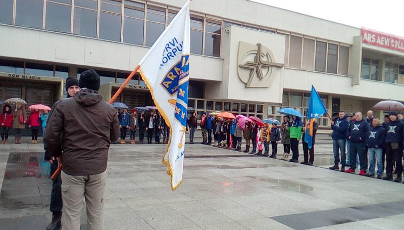 Obilježavanje 25. godišnjice 105. motorizovane brigade: Izviđači nakon primopredaje zastave krenuli ratnim stazama