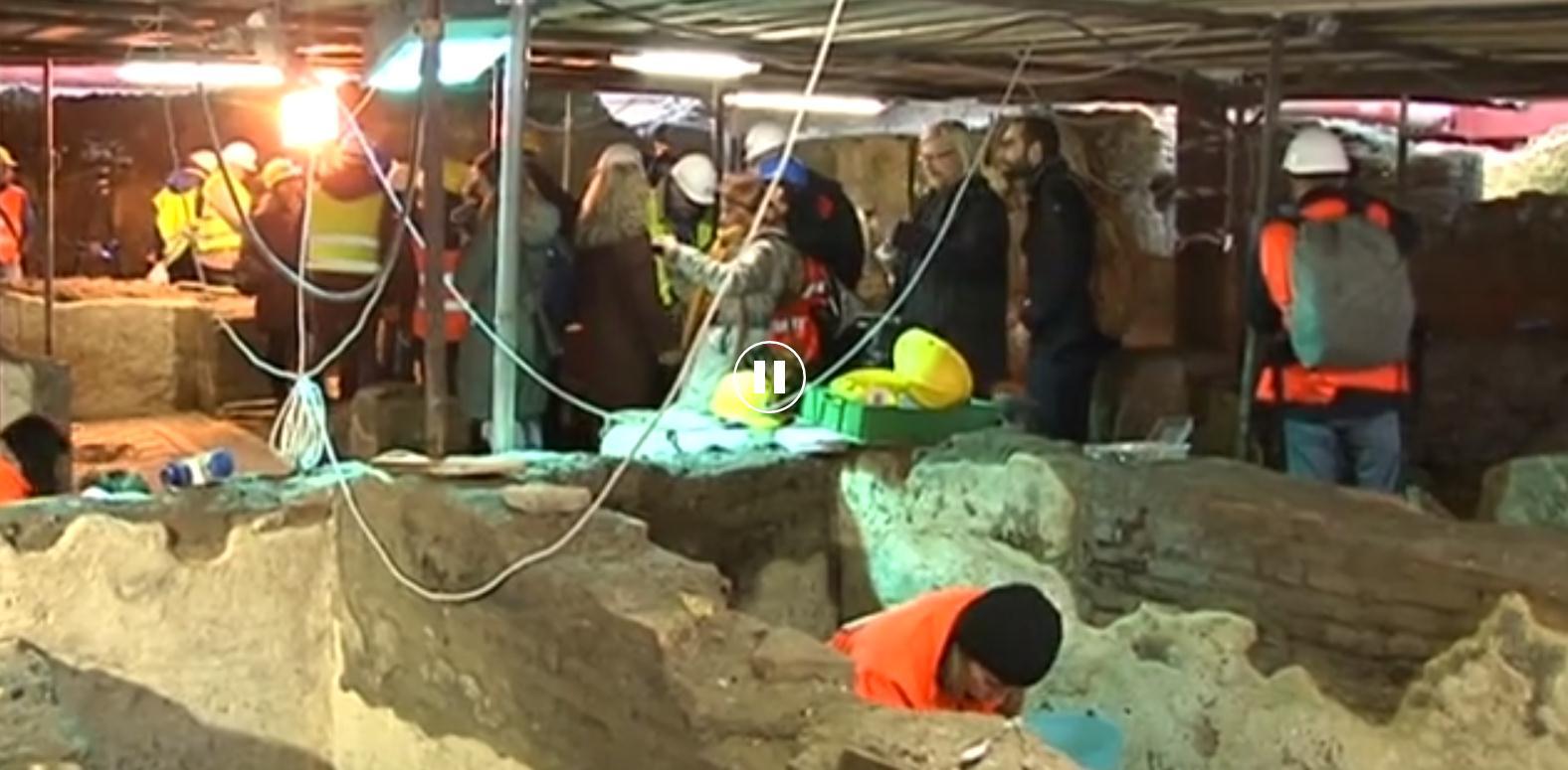 Tokom radova na izgradnji metroa u Rimu otkrivena luksuzna kuća iz 2. stoljeća