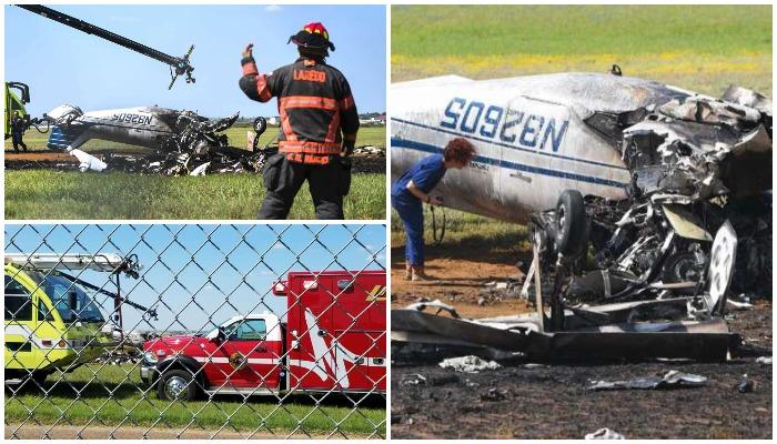 Srušio se avion u Teksasu, pilot se oglasio prije pada