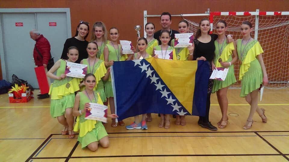 S Evropskog plesnog prvenstva donijeli brojne medalje i titule