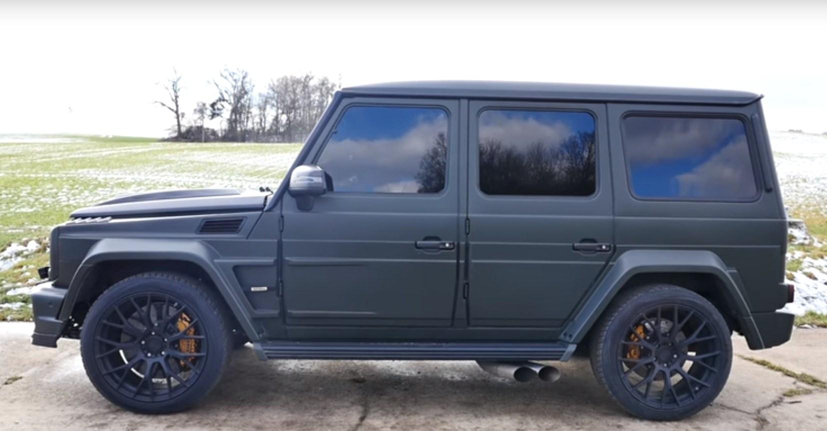 Moćna mašina: Pogledajte kako ubrzava Mercedes-AMG G63 s 1.000 "konja"