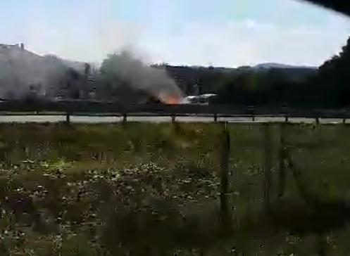 Gorio Caddy na autoputu Kakanj - Visoko, nema povrijeđenih