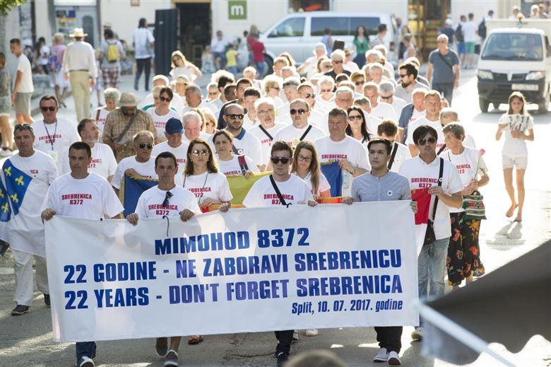 U Splitu 10. jula mimohod "Ne zaboravi Srebrenicu"