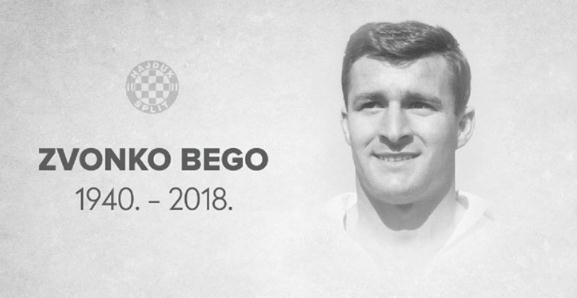 Umro Zvonko Bego, jedna od najvećih legendi Hajduka