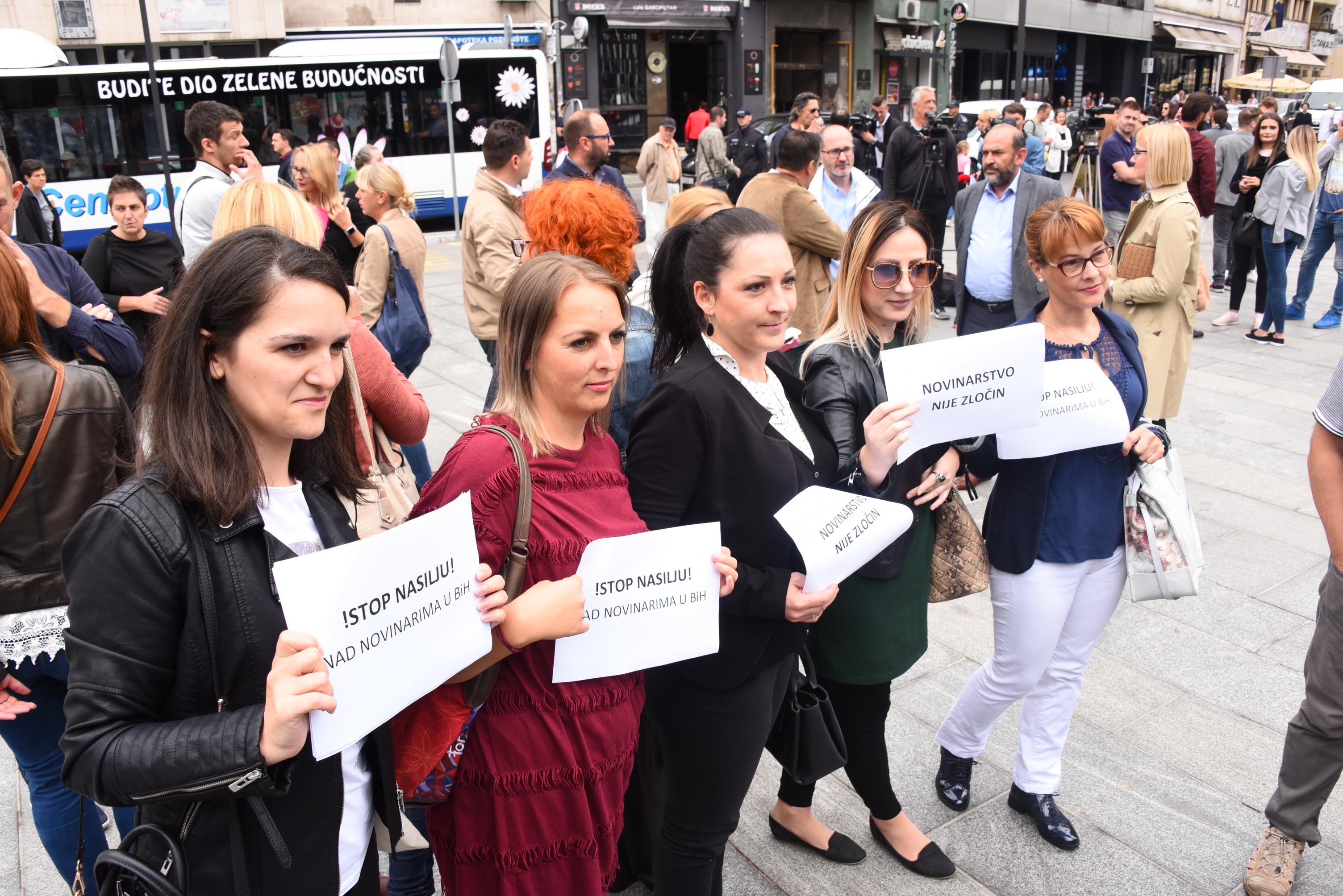 Sa protesta u Sarajevu - Avaz