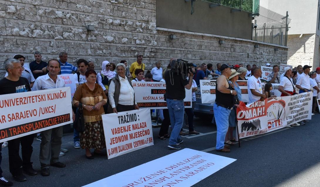 Pacijenti na dijalizi podržat će kolege iz RS: Protest u Banjoj Luci planiran za 6. septembar