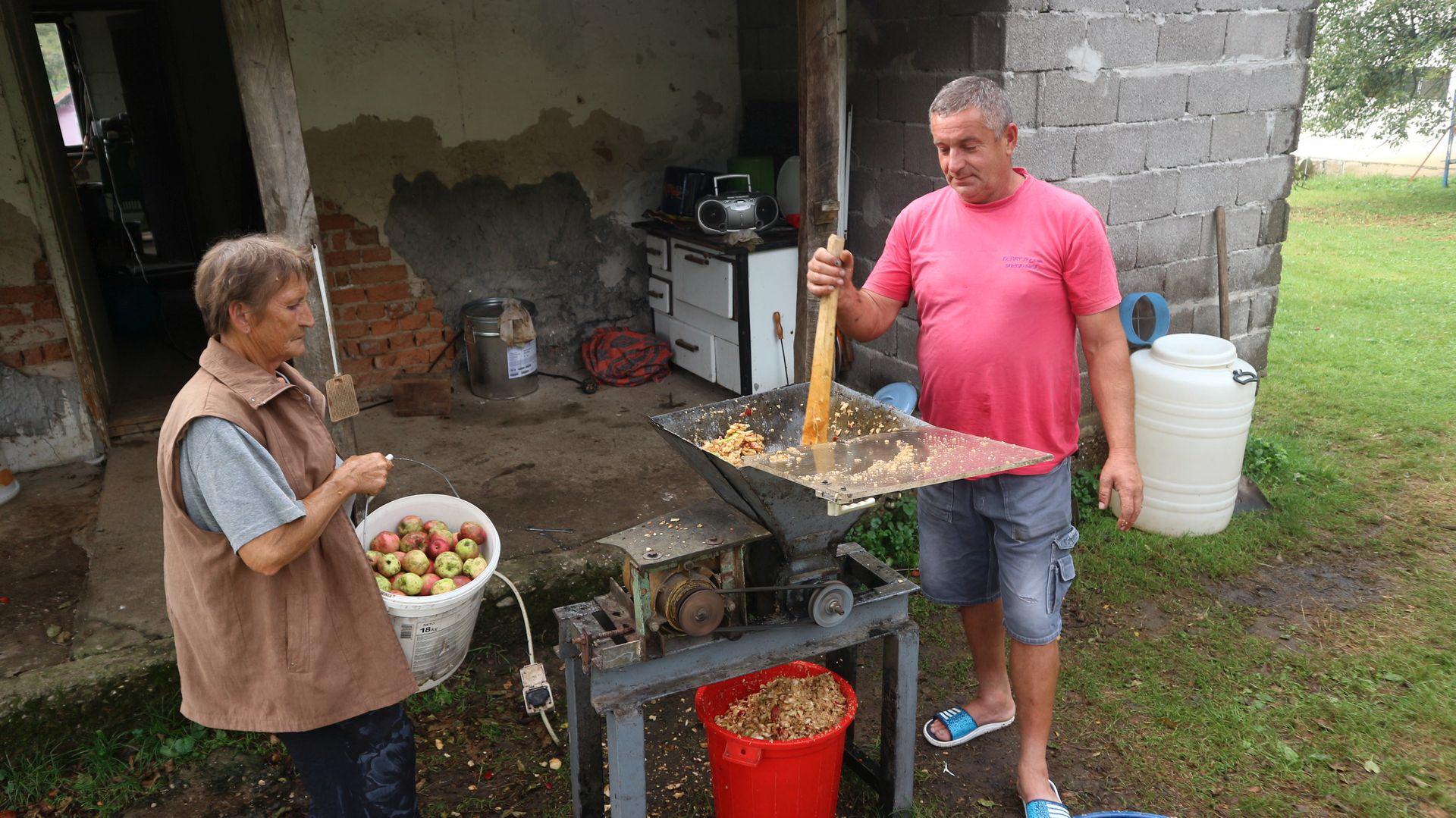 Po cijeli dan se čuju mašine za mljevenje jabuka - Avaz