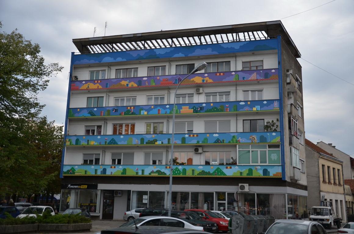 Mural krasi ulaz u grad