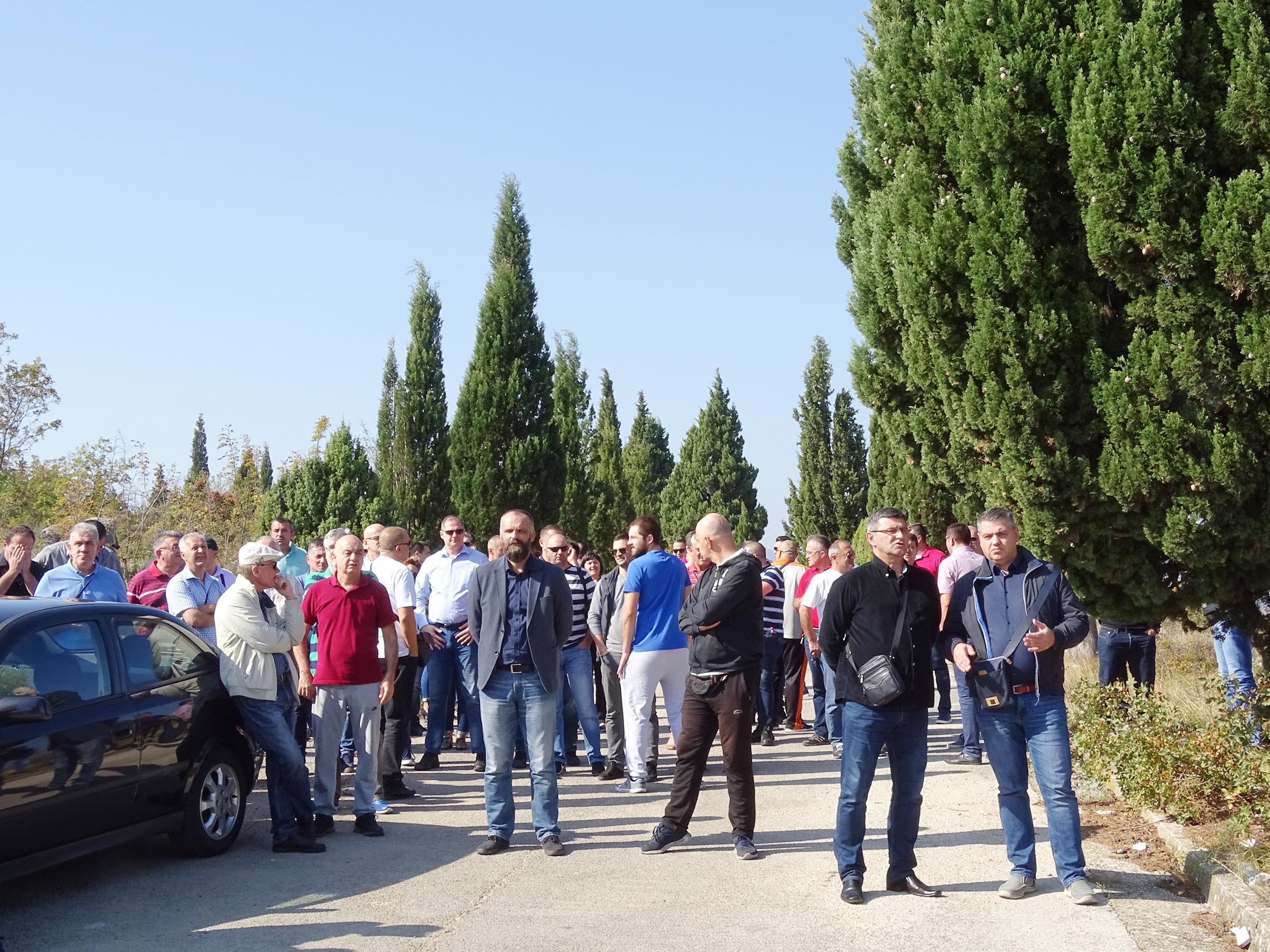 S protesta na Čulama iznad Mostara - Avaz