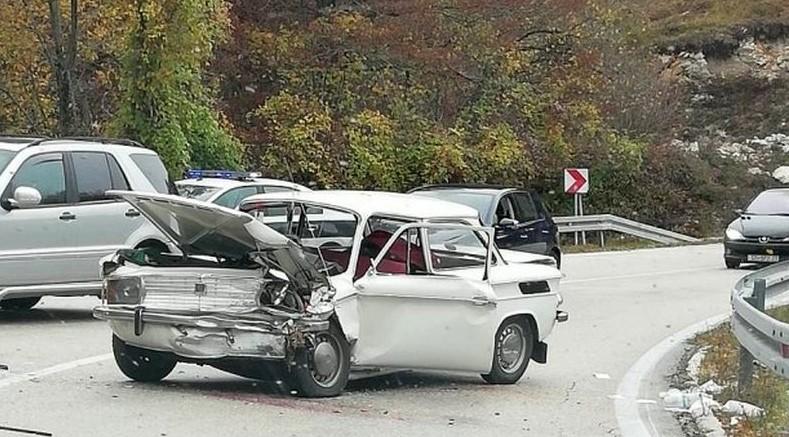 Jedna osoba teže povrijeđena u saobraćajnoj nesreći u Šujici