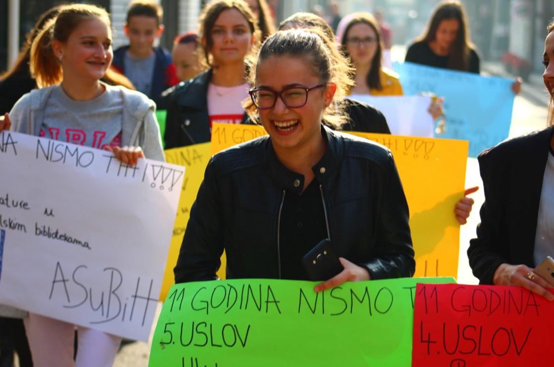 Plesom i zahtjevima obilježen 11. rođendan Asocijacije srednjoškolaca BiH