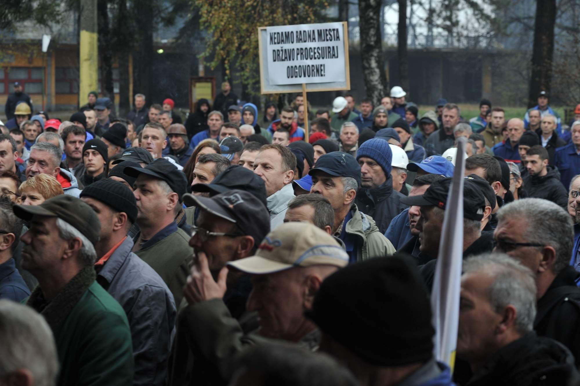 Radnici GIKIL-a protestirali - Avaz