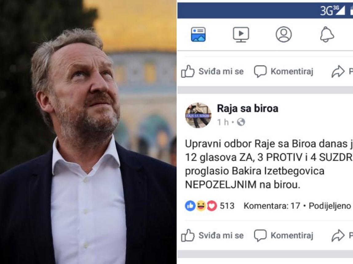 Izetbegović: U nevjerici gleda odluku Raje sa biroa - Avaz