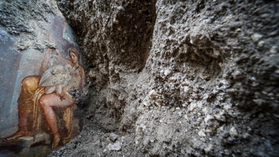 Na zidu kuće u Pompejima otkrili erotsku fresku koja je iznenadila mnoge