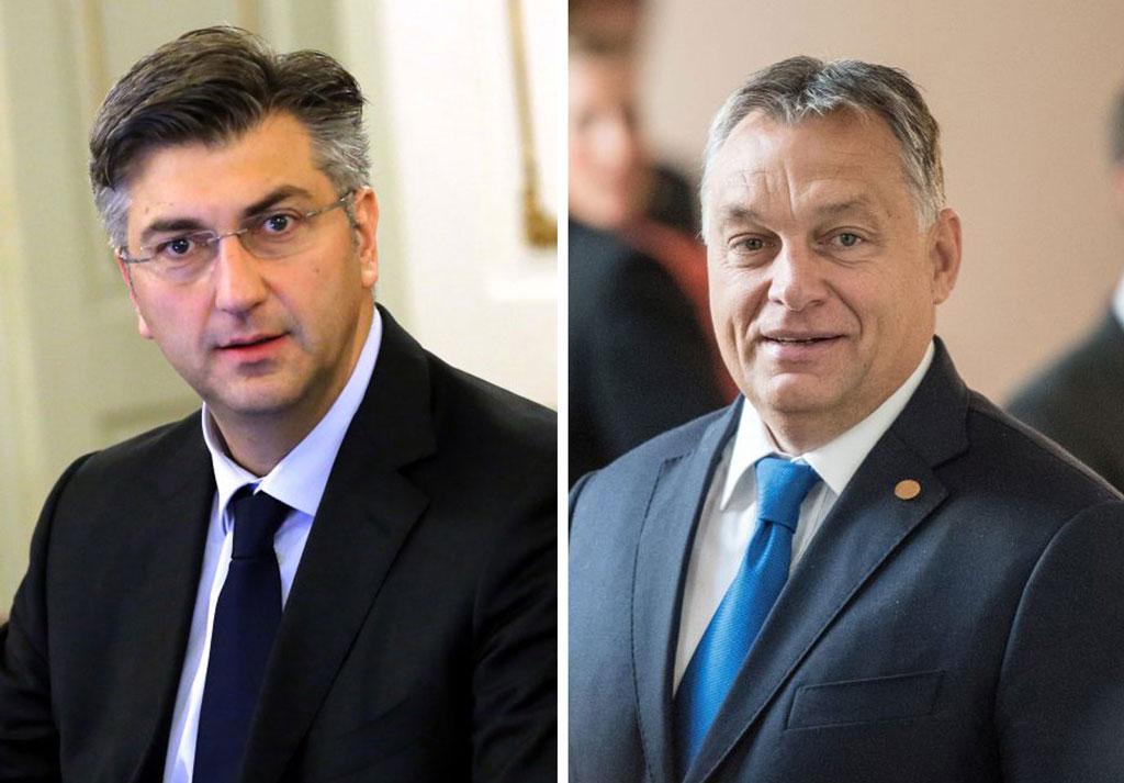 Andrej Plenković i Viktor Orban - Avaz