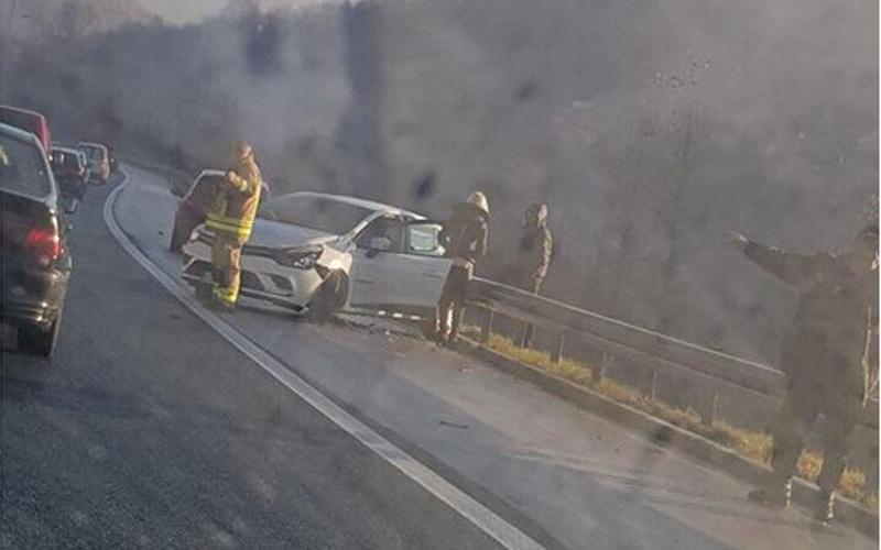 Lančani sudar kod Vlakova: Obustava saobraćaja trajala nekoliko sati