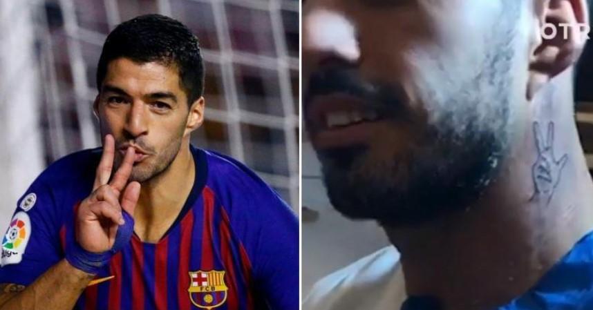 Luis Suarez: Specifična tetovaža - Avaz