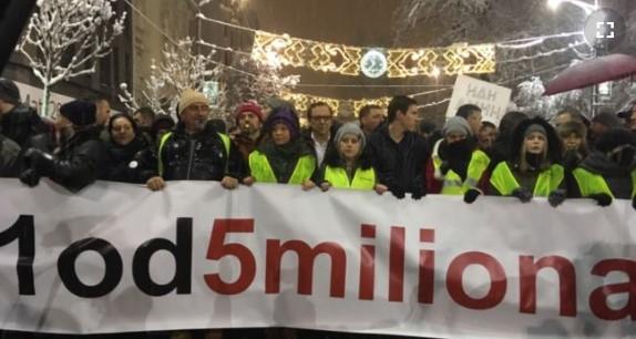 Sljedeći protest "Stop krvavim košuljama" 22. decembra