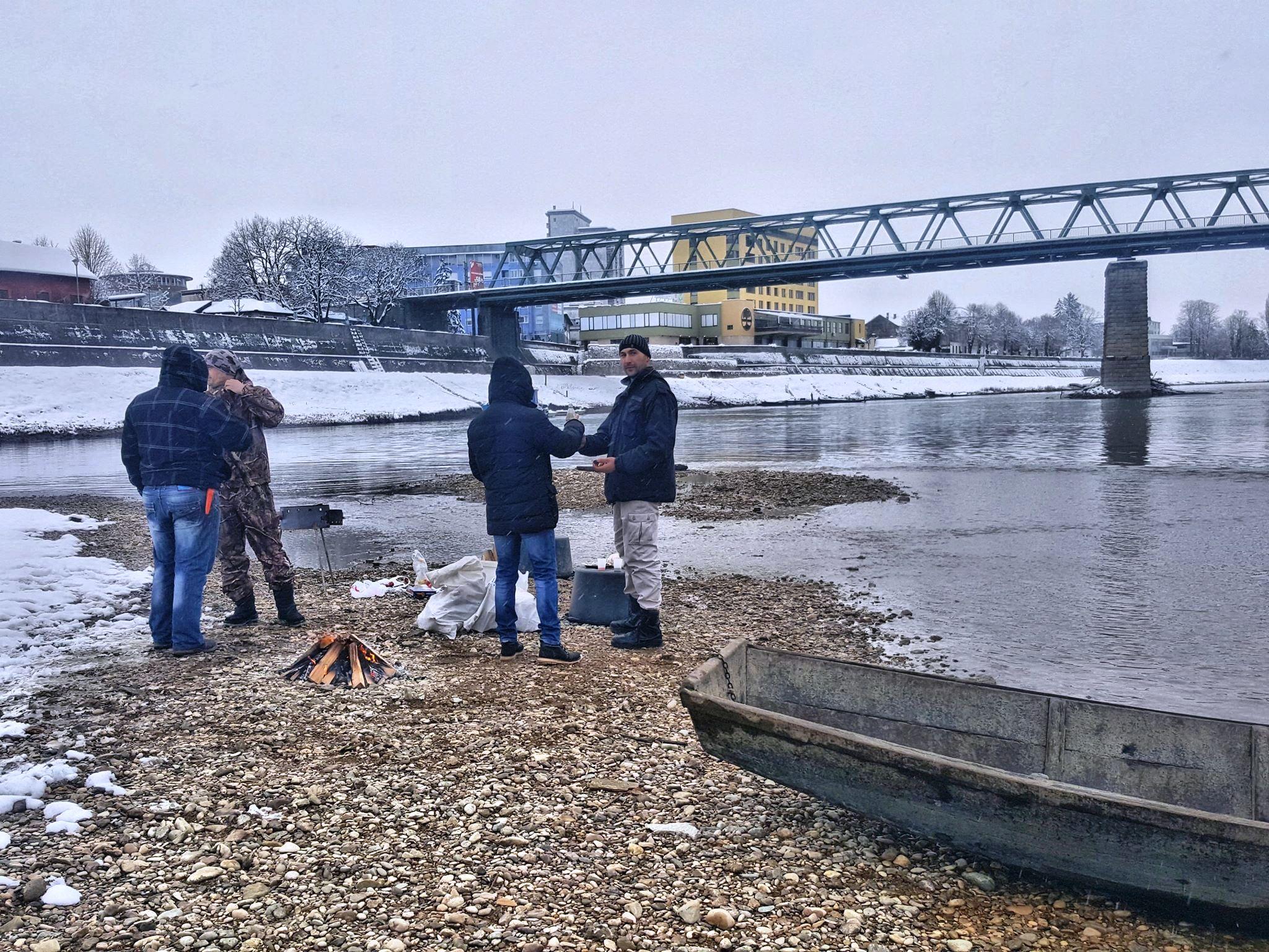 Bosanska Gradiška: Izlet na savskom otoku na - 5 stepeni