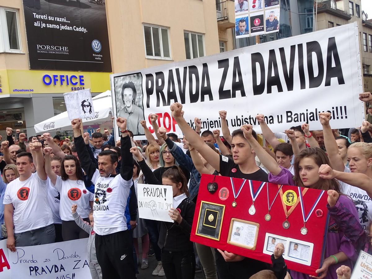 Nakon smjena u MUP-u RS, reagirali iz grupe "Pravda za Davida" - Avaz