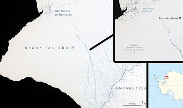 Naučnici tvrde da je ledeni brijeg koji se odvaja od Antarktika 30 puta veći od Menhetna