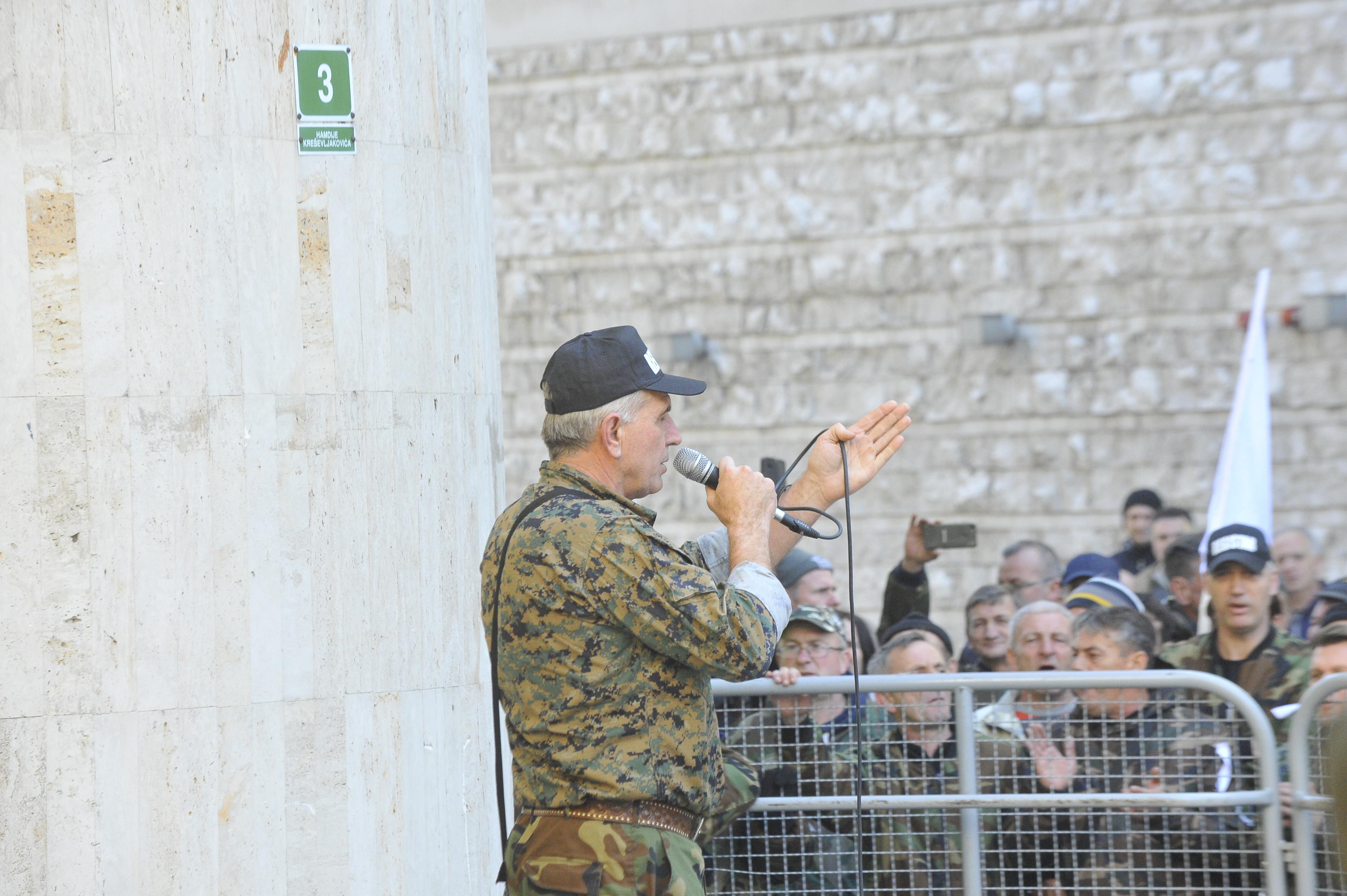 Sa protesta boraca - Avaz