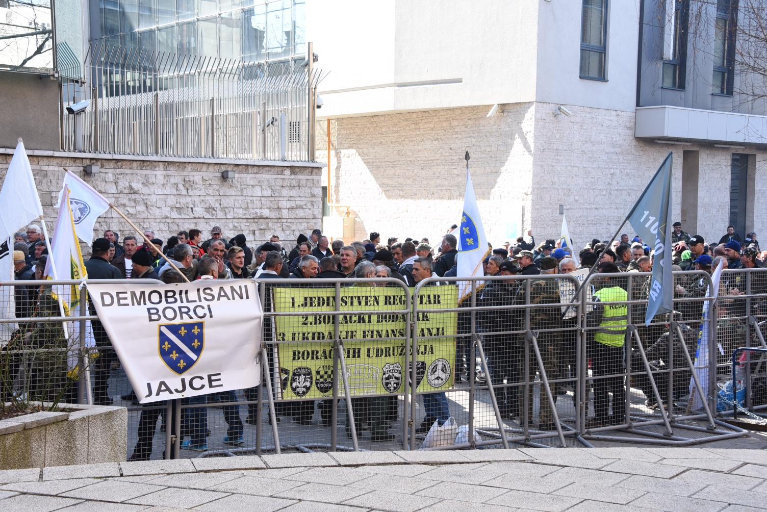 Sa protesta boraca - Avaz