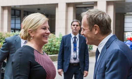 Tusk: Dobra diskusija s predsjednicom Kolindom Grabar-Kitarović