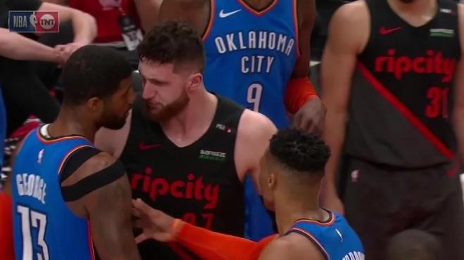 Paul George i Jusuf Nurkić - Avaz