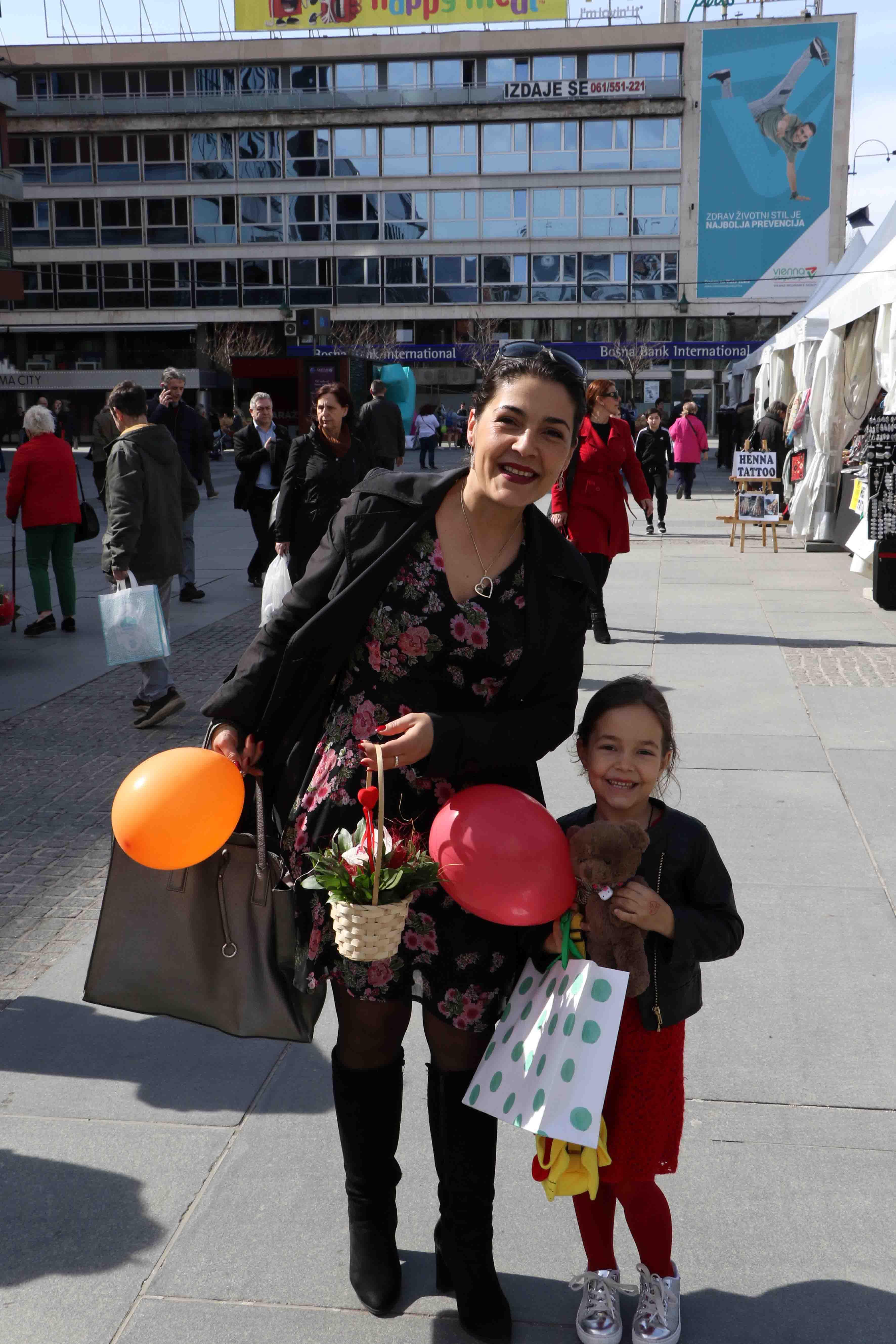 Sarajevo tokom 8. marta - Međunarodnog dana žena - Avaz