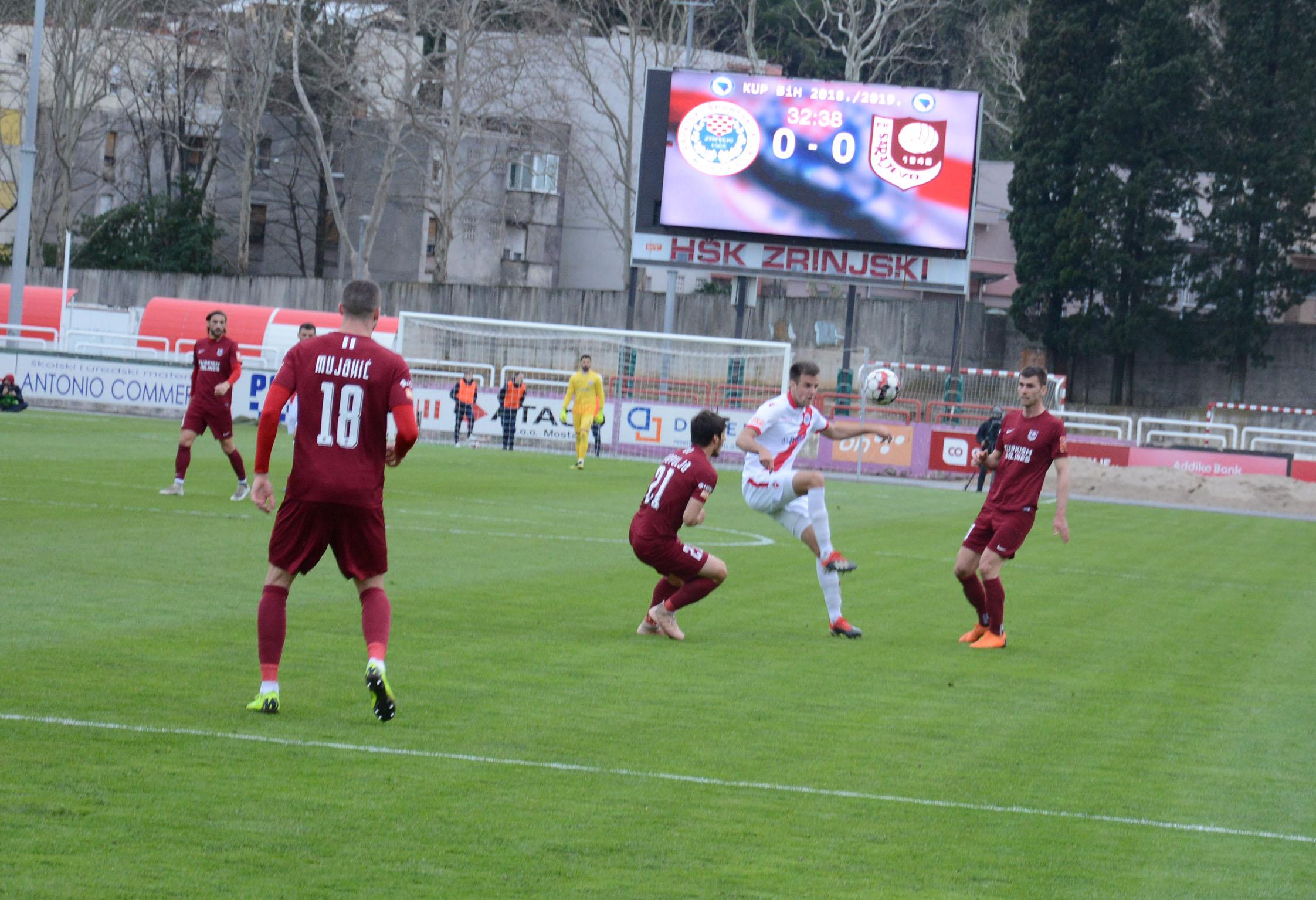 Sarajevo u Mostaru savladalo Zrinjski i plasiralo se u polufinale Kupa BiH