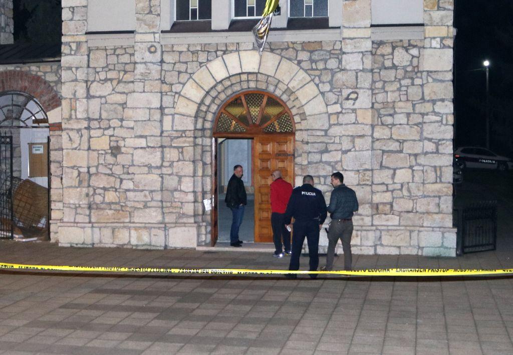 Vandalski napad na katoličku crkvu Sv. Marka Evangeliste - Avaz