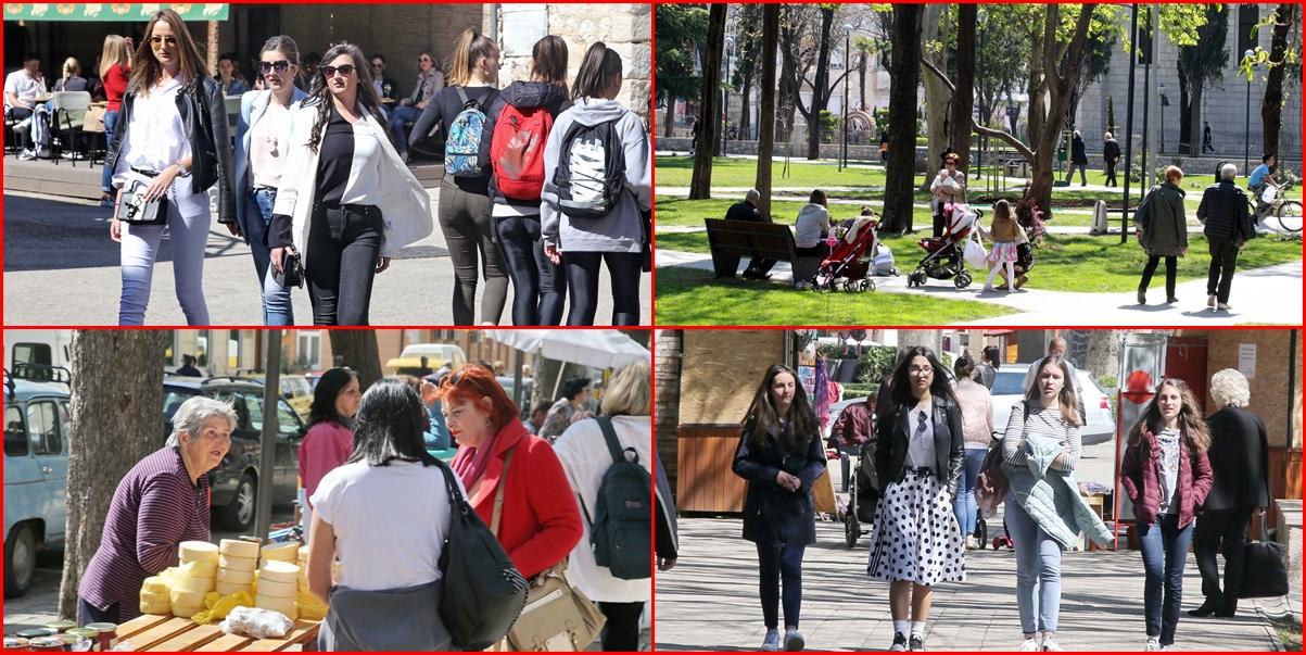 Temperatura 20 stepeni: Trebinjci uživali u šetnji i sunčanom danu