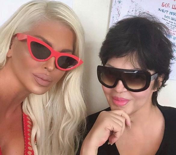 Jelena Karleuša s majkom Divnom - Avaz