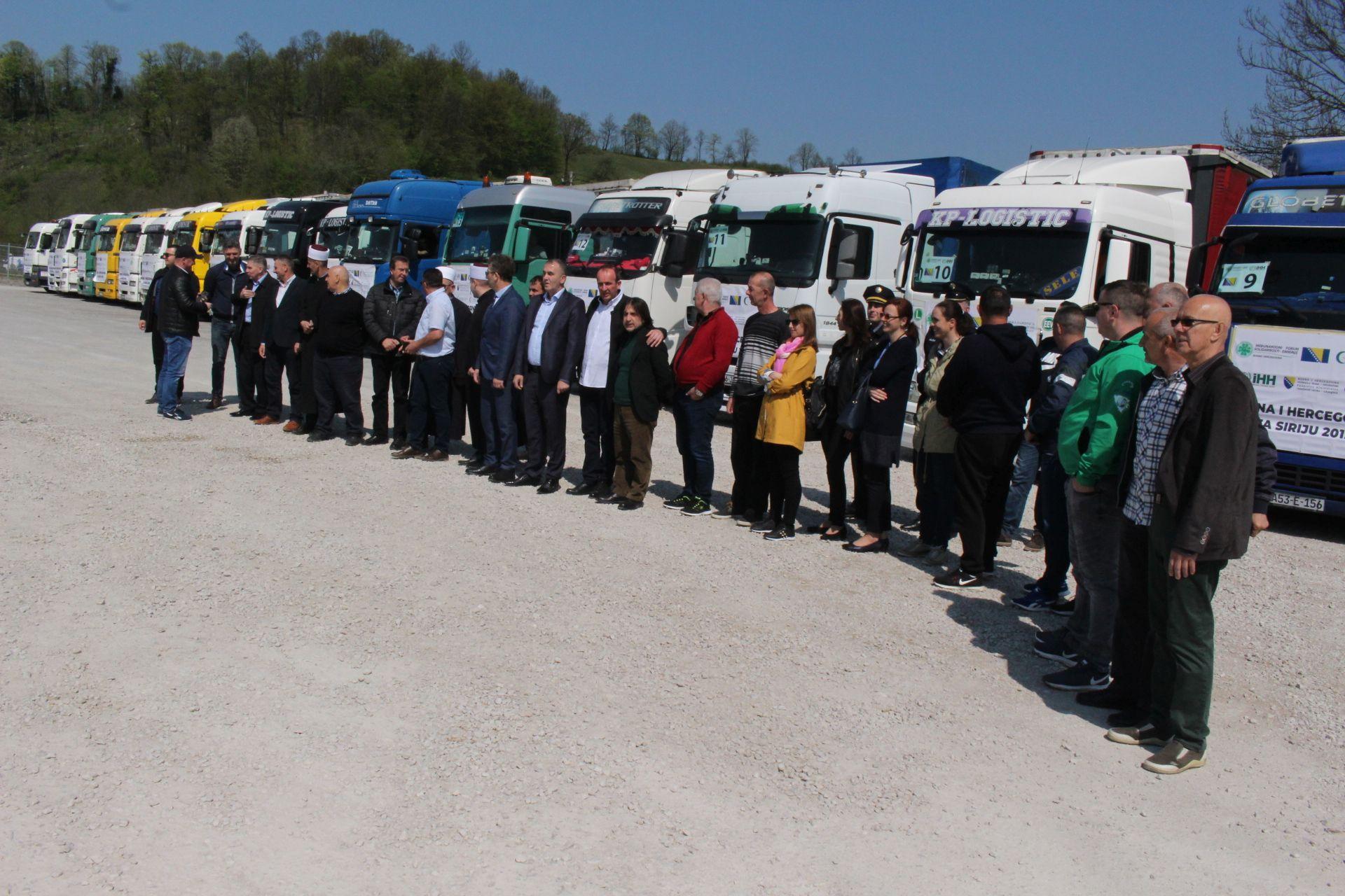 Konvoj bi za nekoliko dana treba stići na tursko-sirijsku granicu - Avaz