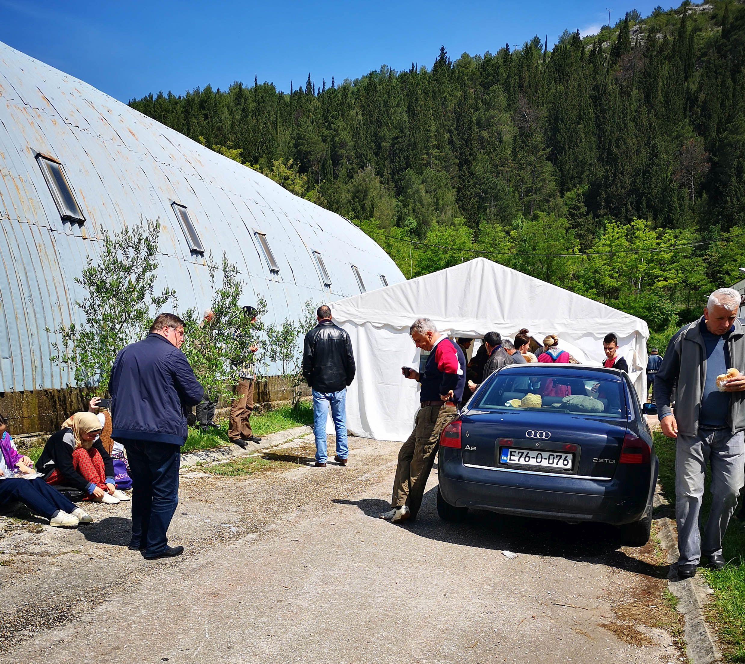 S jedne od pauza: Brojni statisti angažirani - Avaz