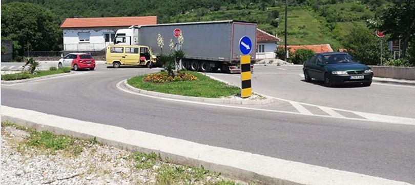 Lakša nesreća na magistralnoj cesti Ljubuški - Čapljina