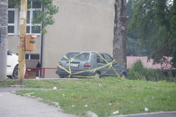 Izrešetani Golf na policijskom parkingu - Avaz