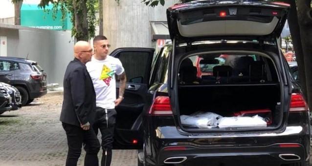 Rade Krunić stigao na ljekarski pregled u Milano