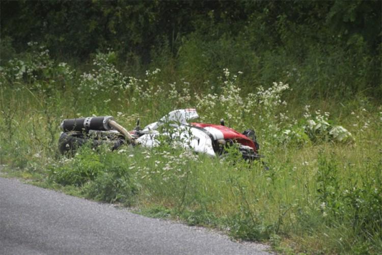 Motociklom sletjeli s puta, povrijeđena Slovenka