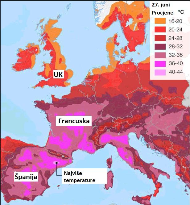 Nevjerovatne temperature - Avaz