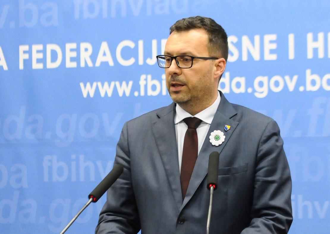 Džindić na današnjoj pres-konferenciji - Avaz