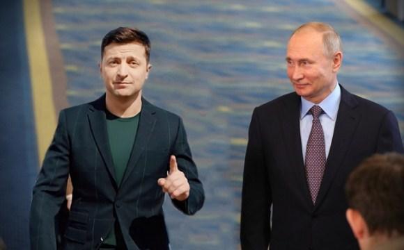 Volodimir Zelenski i Vladimir Putin - Avaz