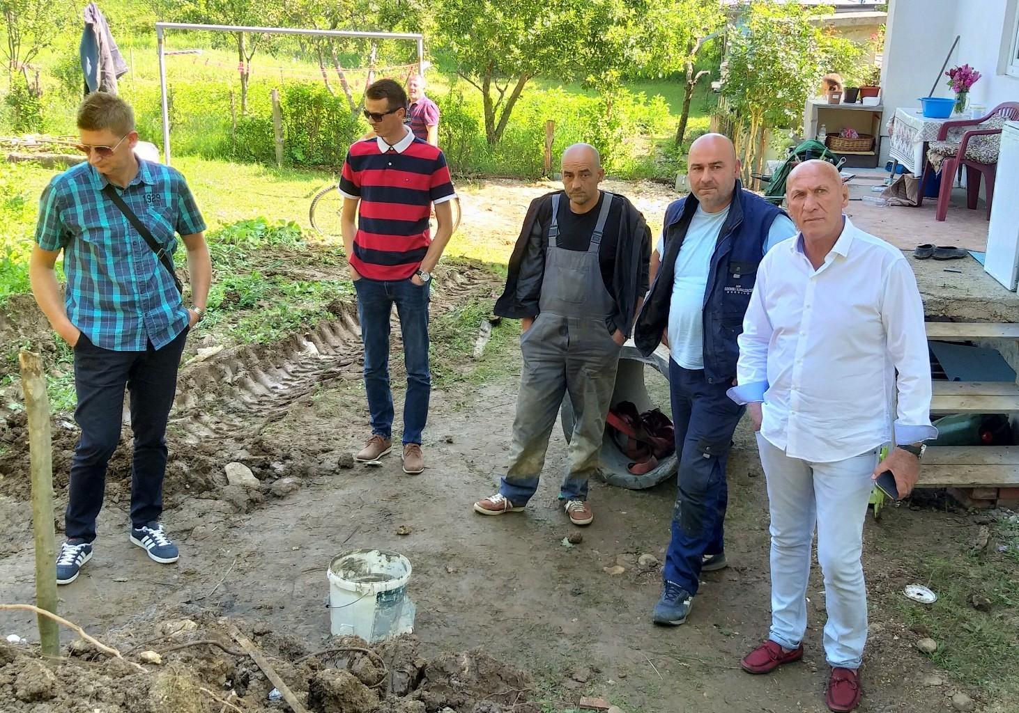 Delegacija OV i općinski načelnik na licu mjesta - Avaz